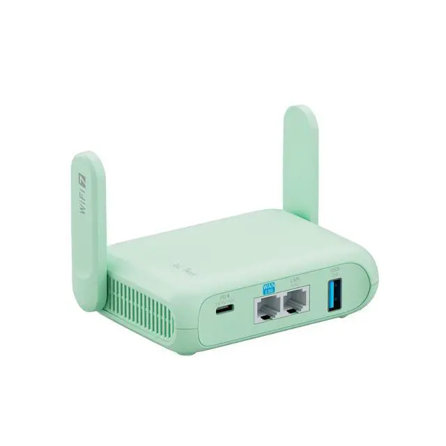 Alt view image 2 of 7 - GL.iNet GL-MT3600BE (Beryl 7) Portable Travel Router, Pocket Wi-Fi 7 Wireless 2.5G Router, Mini Portable VPN Routers WiFi for Car, Travel, Public Computer Routers, Business, Mobile/RV/Cruise/Plane