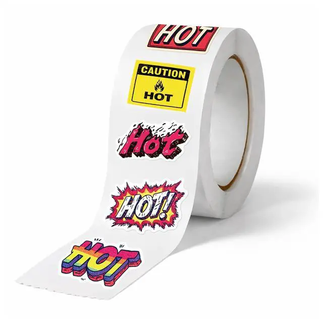 Alt view image 4 of 5 - Rave Hot Stickers for Music Festivals, Cool Designs, Strong Stick, Compliment Giver for Adults and Ravers (750 Stickers)