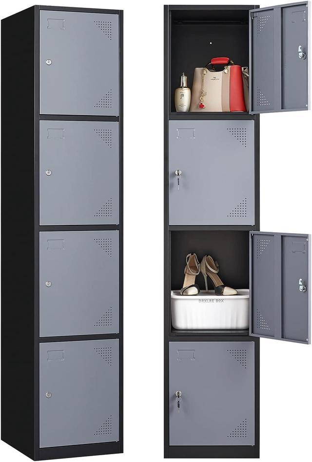 Metal Lockers for Employees with Lock, Employees Locker Storage