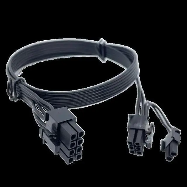 Main image of For Seasonic FOCUS PLUS Gold FX Peripheral 4 Pin SATA IDE PCIe CPU Main Power ATX 24 Pin GPU VGA Card Power Supply Mining Cable(8Pin to 8pin)