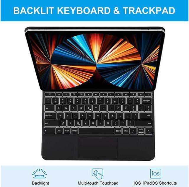 BONAEVER Magic Keyboard for iPad Pro 12.9 2022 6th Gen