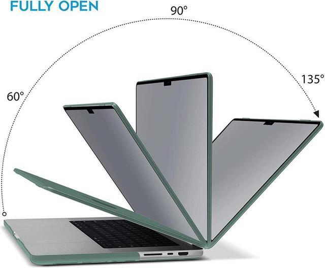 Alt view image 4 of 7 - BONAEVER For Macbook Pro 14 inch Case 2023 2022 2021 Release M2 A2779 A2442 M1 Pro/Max Chip with Touch ID Hard Case Shell Cover Keyboard Skin Cover
