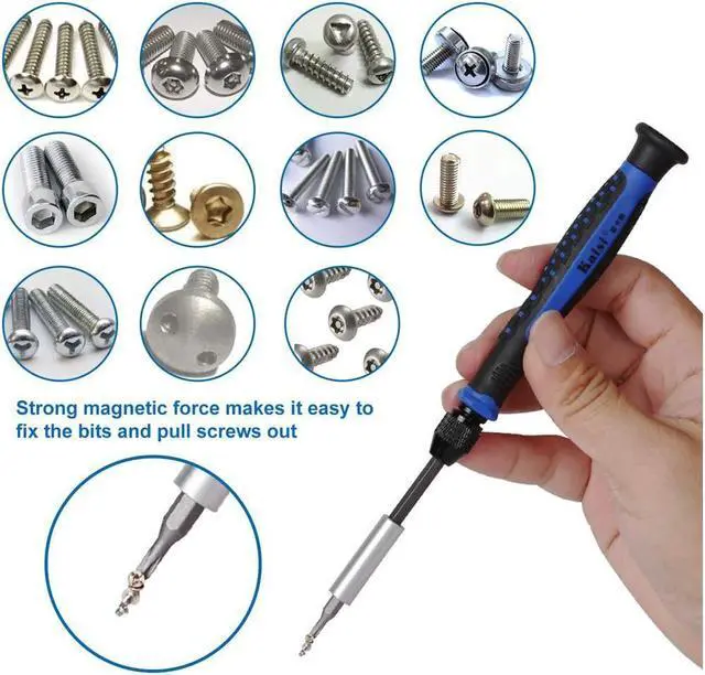 Alt view image 5 of 7 - BONAEVER 126 in 1 Precision Screwdriver Set with 111 Bits Magnetic Driver Kit Professional Electronics Repair Tool Kit for Repair Computer PC MacBook Laptop iPhone Xbox Game Console