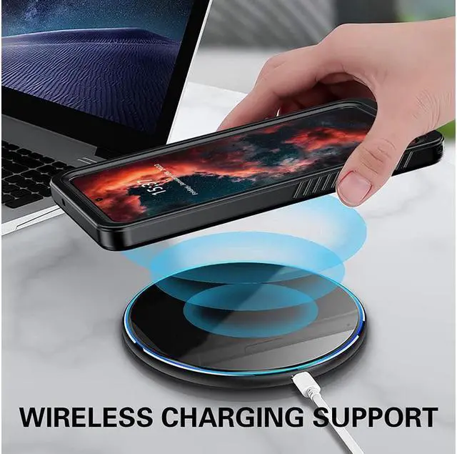 Alt view image 5 of 7 - BONAEVER For Samsung Galaxy S21 FE Case Waterproof 360° Protection with Built in Screen Protector Shockproof IP68 Underwater Protective Phone Case for Samsung S21 FE 5G 6.4 inch 2022