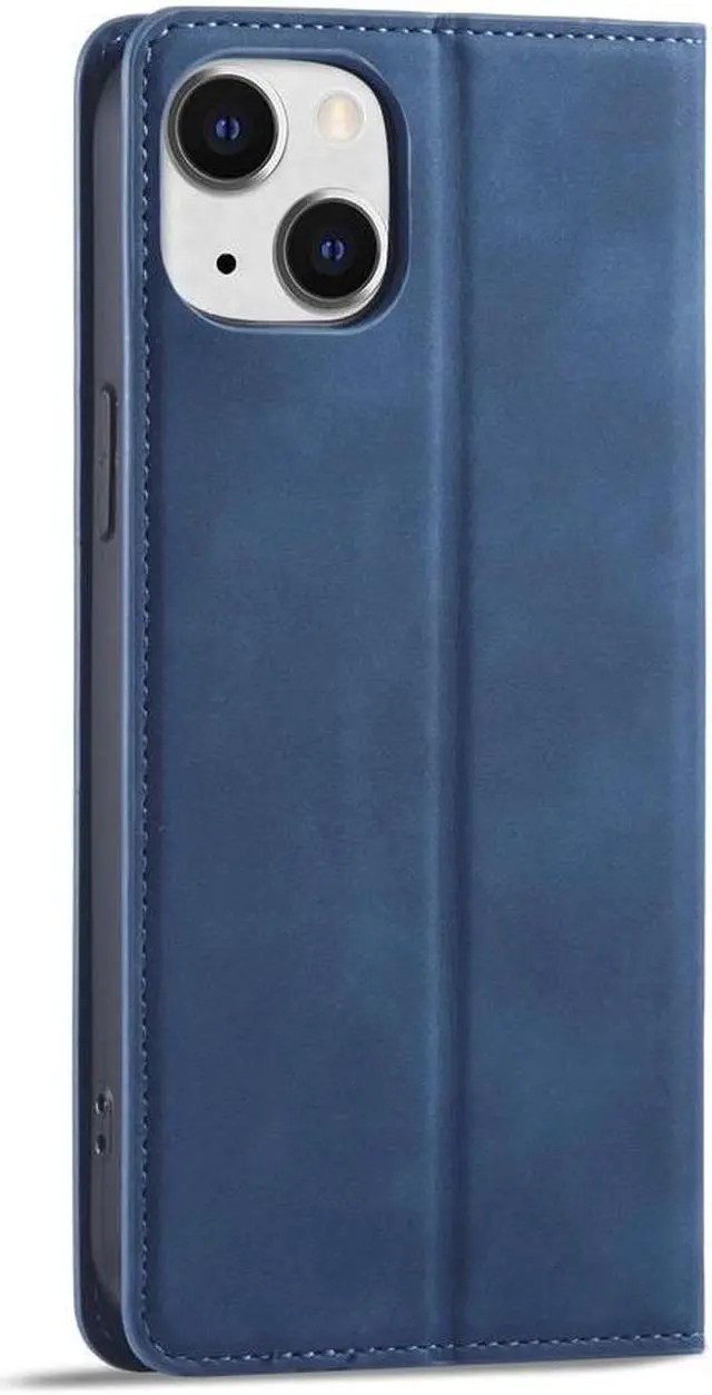 Alt view image 3 of 7 - BONAEVER Case for iPhone 14 Plus 6.7 inch Premium PU Leather Cover with Card Holder Stand and Shockproof Flip Wallet Cover
