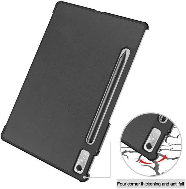 Alt view image 6 of 7 - BONAEVER Case for Lenovo Tab P11 Pro 11.2 inch Gen 2 2022 / Xiaoxin Pad Pro 2022 11.2 inch Slim Hard Shell Smart Protective Stand Cover + Universal Stylus Pen
