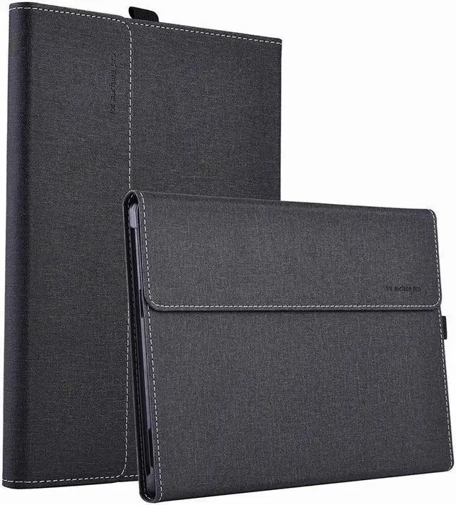 Main image of BONAEVER For Microsoft Surface Pro 8 Case - Premium PU Leather Stand Cover with Multiple Angle Viewing / Pen Holder for Surface Pro 8 13 inch 2021