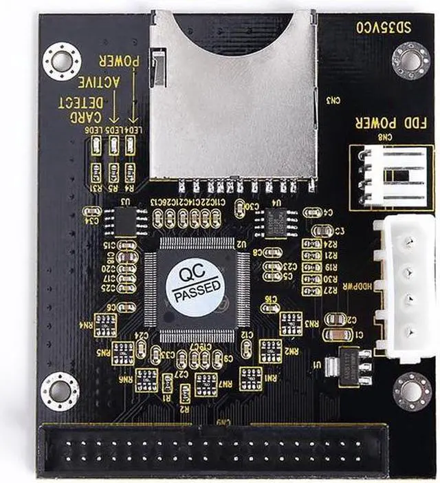 Main image of IDE To SD Adapter SD 3.5" 3.5 Inch 40pin 40 Pin Male IDE Adapter Converter Controller Card for Desktop
