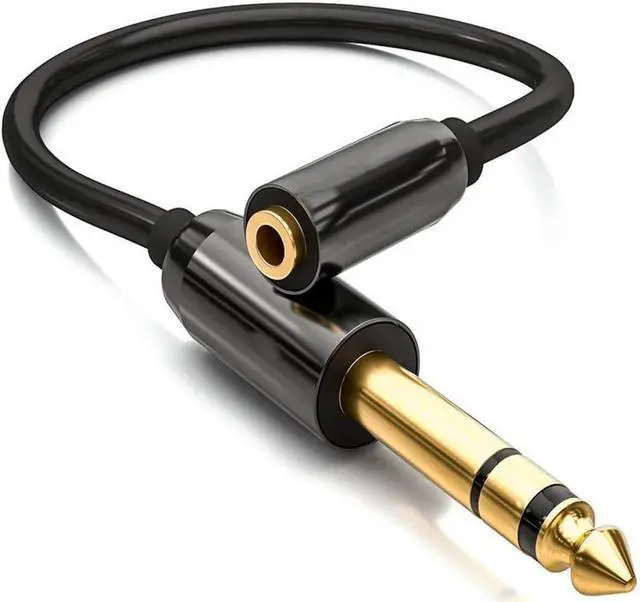 Main image of Audio Cable Computer Amplifier Audio Gold-plated 3.5 Female To 6.5mm Cable Tuning Audio Transfer Wiring