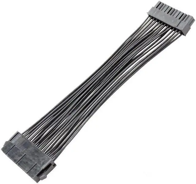Main image of 32cm PC PSU ATX 24 Pin Male To 24 Pin Female Motherboard Extension Power Cable(32cm)