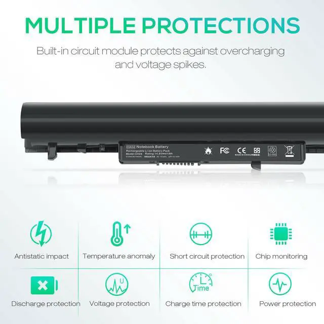 Alt view image 3 of 5 - 14.8V Battery for HP Pavilion 15-P064US 15-P100DX 15-P114DX 17-F248CA 15-P143CL