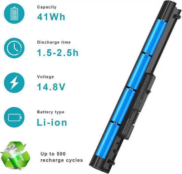 Alt view image 3 of 5 - 14.8V Battery for HP 728460-001 350 G2 355 G2 Pavilion 15-F014WM 15-F023WM