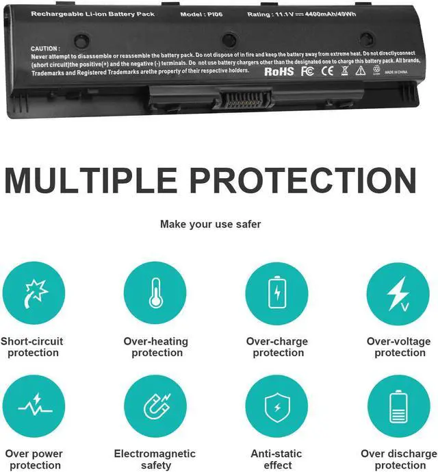 Alt view image 3 of 5 - 11.1V Battery 710416-001 710417-001 for HP Pavilion 15-E020US 15-E037CL 15-E056ST 15-E085NR