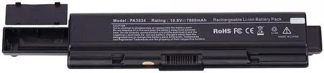 Alt view image 4 of 5 - 9 Cell Extended Battery PA3727U-1BRS for Toshiba Satellite A505-S6005 A505-S6025 A505-S6960 A505-S6980 L455-S5975