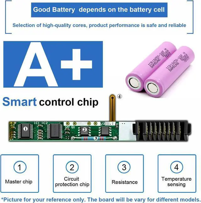 Alt view image 3 of 5 - 11.V Battery for Toshiba Satellite P55w-C5204 P55W-C5316 P55W-C5210 P55W-C5210-4K