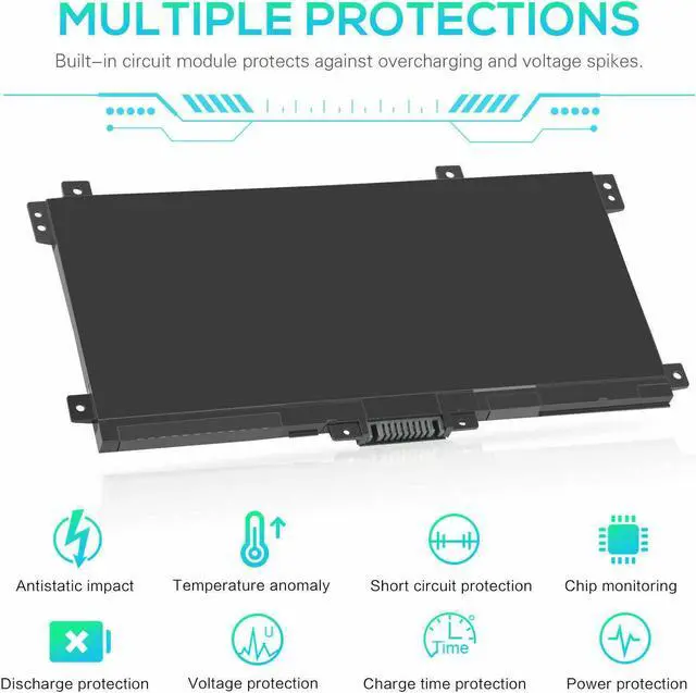 Alt view image 4 of 5 - 11.55V Battery for HP L09280-855 L09281-855 L09911-141 L09911-421 LK03048XL