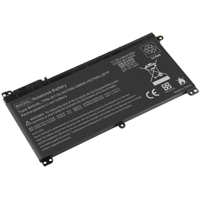 Replacement Battery For HP Pavilion X360 M3 & Stream 14 Models – 42Wh, 11.55V, 6-Cell