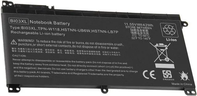Alt view image 2 of 5 - 11.55V Battery for HP 843537-421 843537-541 915230-541 844203-850 844203-855 915486-855