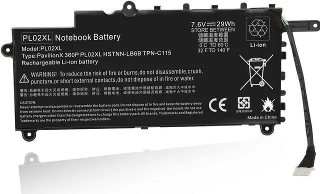 Alt view image 3 of 5 - 7.4V Battery for HP Pavilion 11-n x360 11-n000snx 11-n010dx 11-n011dx 11-n012dx 11-n014tu 11-n030tu