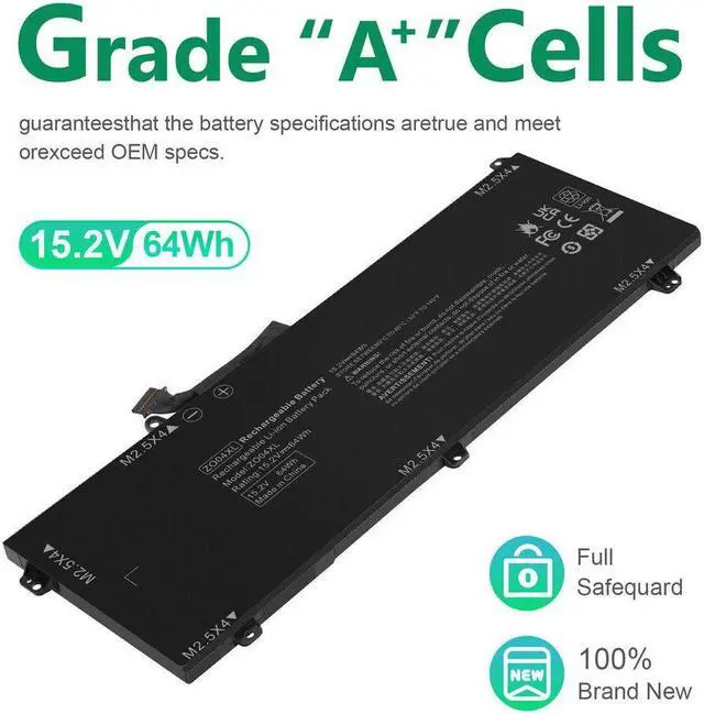 Alt view image 3 of 5 - 15.2V Battery for HP ZO04XL ZO04 Z004XL ZO06 ZO06XL ZBook Studio G3 G4