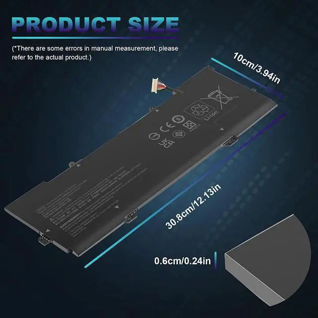 Alt view image 4 of 5 - 11.55V Battery for HP YB06XL YB06084XL 928427-271 928372-855 928372-856 926372-855