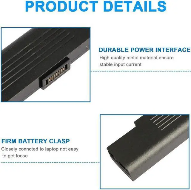 Alt view image 4 of 5 - 14.8V Battery for MSI A6400 CR640 CR640DX CR640MX CR640X CX640 CX640DX