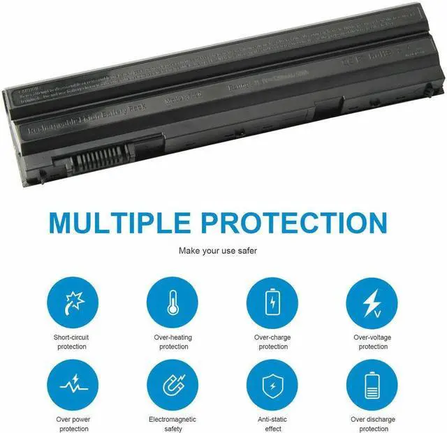 Alt view image 3 of 5 - 11.1V Battery for Dell Inspiron 17R-4720 17R-5720 17R-7720 17R-SE-4720 17R-SE-5720