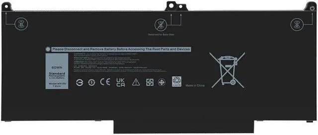 Main image of 60Wh Battery for Dell P96G P96G001 P97G P97G001 P97G002 P99G P99G001 P100G