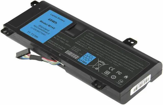 Alt view image 5 of 5 - 49Wh 11.1V Battery for Dell Alienware 14 A14 M14X R3 M14X R4 14D-1528