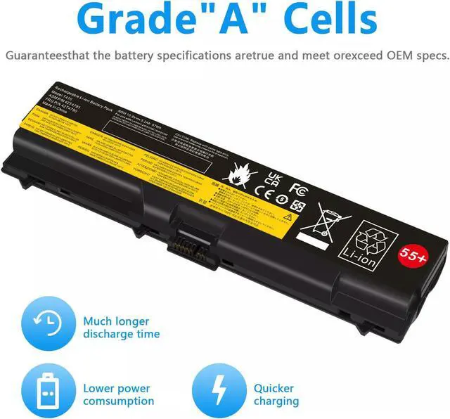 Alt view image 3 of 5 - 11.1V Battery for Lenovo 42T4851 42T4852 42T4911 42T4911 42T4912 51J0499 51J0499