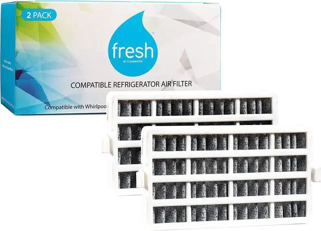 Main image of Fresh Whirlpool W10311524, AIR1, Replacement Refrigerator Air Filter, 2 Pack