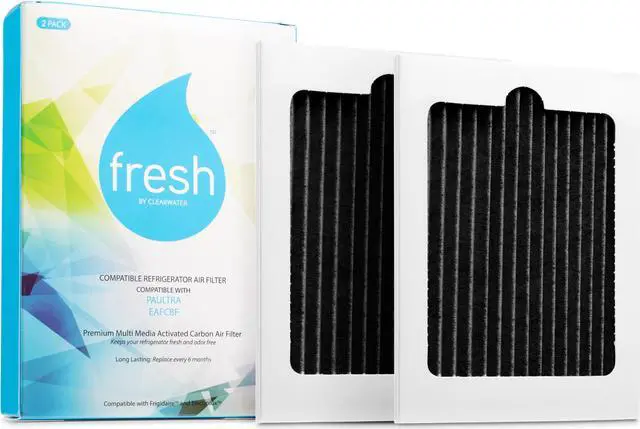 Main image of Replacement PAULTRA Frigidaire Air Filter Compatible With Pure Air Ultra EAFCBF, 2 Pack -Fresh