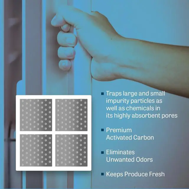 Alt view image 5 of 5 - Mist Fresh LG LT120F Air Filter Replacement, Compatible Model Numbers: Kenmore Elite 9918, 795 and LG ADQ73214404, LMXS30776S, 3 Pack - Fresh