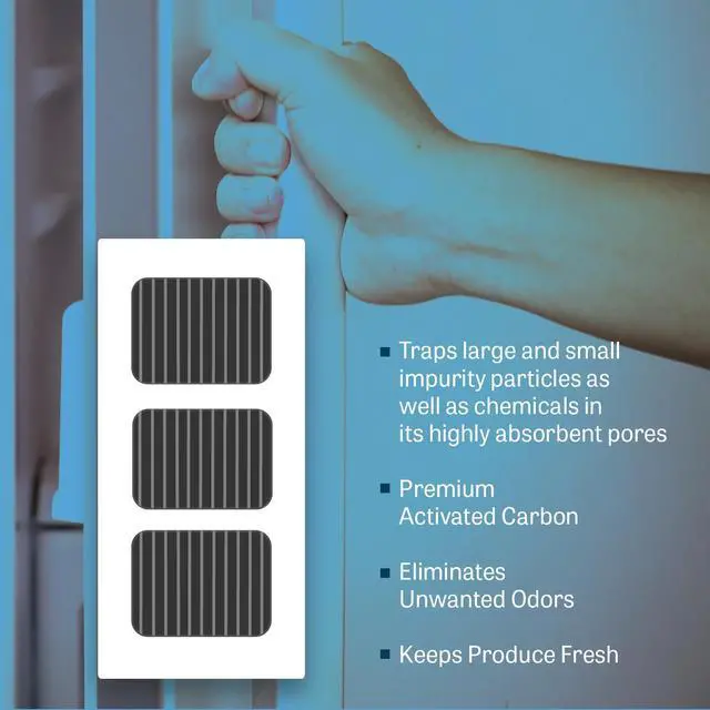 Alt view image 5 of 5 - Paultra2 Frigidaire Refrigerator Air Filter Replacement, Compatible with: Pureair Ultra 2, Pure Air Ultra 2, Pureair Ultra ii, Electrolux 242047805, 5303918847, EAP12364179, 4 Pack -Fresh
