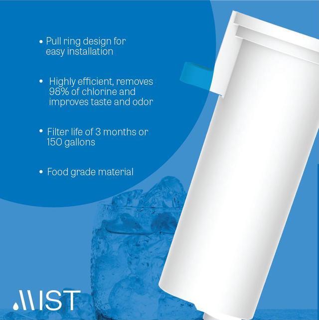 Alt view image 3 of 7 - Mist Replacement for P4INKFILTR Ice Maker Water Filter, Compatible with all GE Opal Nugget Ice Maker Water Filter, 3 Pack