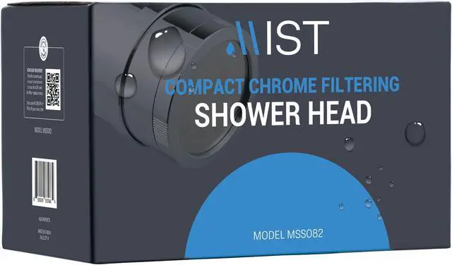 Alt view image 3 of 6 - Filtered Shower Head, 15 Stage Filtration Compact Chrome Shower Head with a Replaceable Filter Removes Chlorine and Bad Odor, Reduces Itchy Ski, Eczema, Improves Skin, Hair, and Nails - Mist