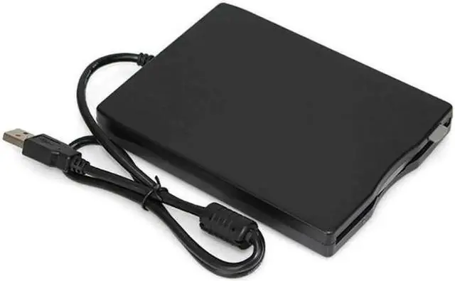 Alt view image 6 of 6 - 3.5" USB 2.0 Data External Floppy Disk Drive Portable 1.44MB USB Drive Plug and Play For Laptop PC Win 7/8/10 Mac Black