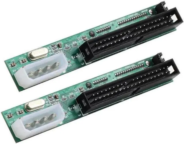 Main image of 2Pcs 2.5 Sata to 3.5 Inch IDE Card Sata to IDE Adapter Converter Male 40 Pin Port for ATA 133 100 HDD CD DVD Serial