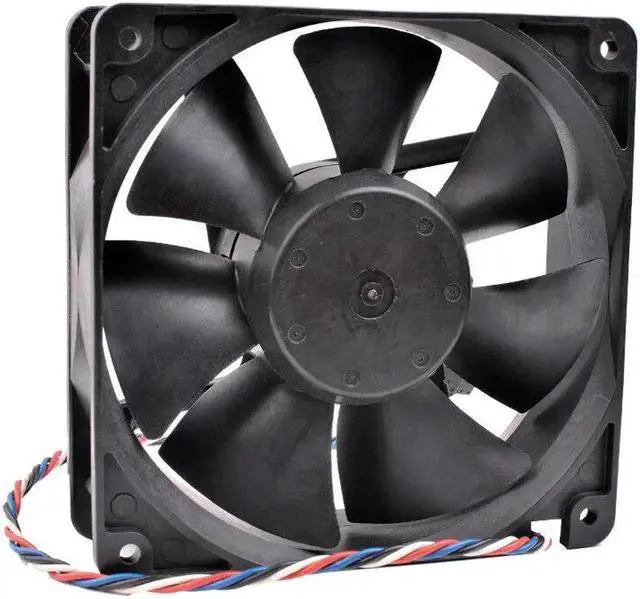 Alt view image 3 of 3 - 4715KL-04W-B56 12038 120x120x38mm DC 12V 1.30A 4-wire 5pin 390 workstation server cooling fan