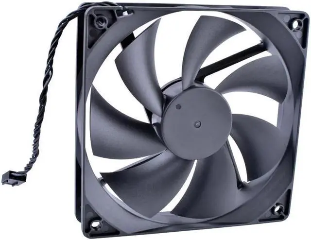 Alt view image 3 of 4 - Antec 120mm fan 12025 12V Computer CPU Cooler Fan 4-wire 4pin PWM Large Air Volume Silent Cooling Fan