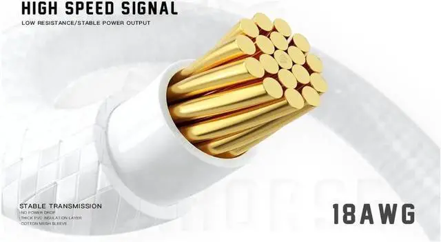 Alt view image 2 of 4 - Mod Sleeved Cable, Black & white Power Supply Cable Extension Kit, 24PIN ATX, 4+4 PIN EPS, 6 PIN PCIE,Dual 6+2 PIN PCIE(11.81"300mm)