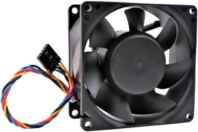 Alt view image 4 of 4 - PMD1208PMB1-A 8cm 80mm fan 8038 12V 9.1W Double ball bearing server large air volume cooling fan