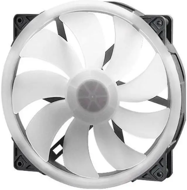 Alt view image 3 of 4 - 200mm ARGB Fan Premium Addressable RGB Fan Silent PWM Cooling Fan for PC Control Lighting LED Case Fan