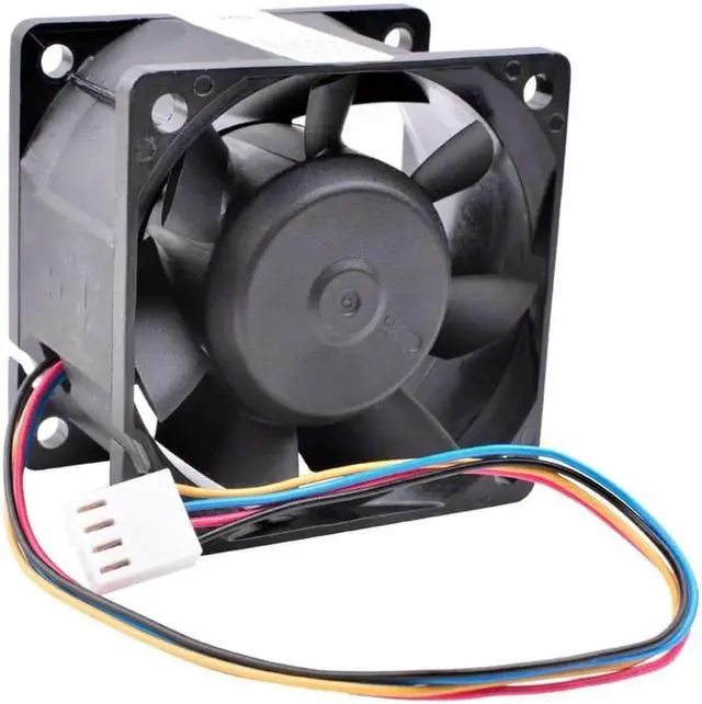 Alt view image 2 of 4 - PFC0612DE 6cm 60mm fan 6038 60mm fan DC12V 1.68A 4-wire PWM server power large air volume cooling fan