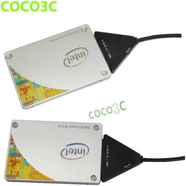 Alt view image 3 of 6 - USB 3.1 TO SATA 3.0 Female 2.5" 3.5" Hard Disk Drive SSD Adapter Cable USB3.1 Type-A TO SATA III HDD converter cable