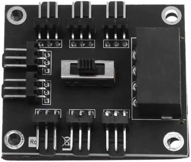 Main image of New 4Pin to 8 Way DC 12V 3Pin Cooling Fan Splitter Power Hub Speed Controller PC Computer Power Connector Socket Adapter