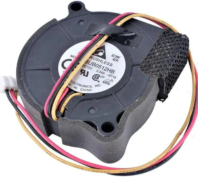 Alt view image 3 of 4 - BUB0512HB 5CM 5015 fan centrifugal turbine cooling fan 12V 0.24A