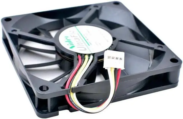 Alt view image 6 of 7 - U80R12MLAB-58 8cm 80mm fan 80x80x15mm DC12V 0.12A 4 lines Industrial computer cooling fan with speed monitoring RD warning