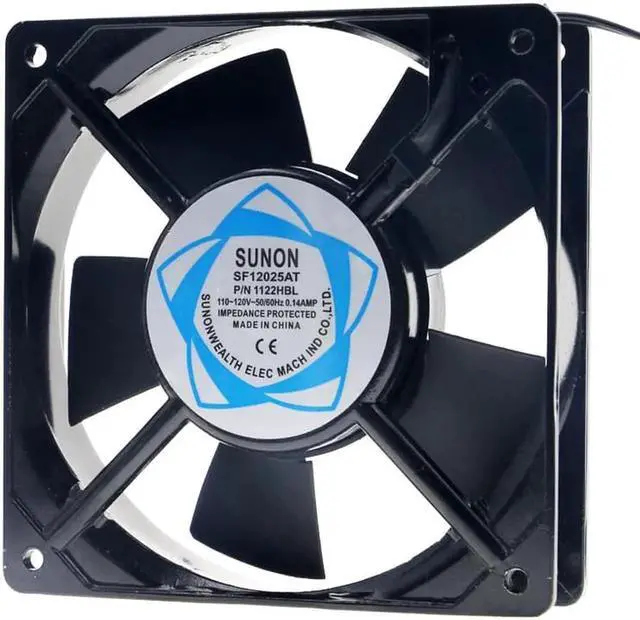 Main image of SF12025AT 12cm 12025 120mm fan AC 110V~120V Double ball bearing aquarium fan cabinet cooling fan