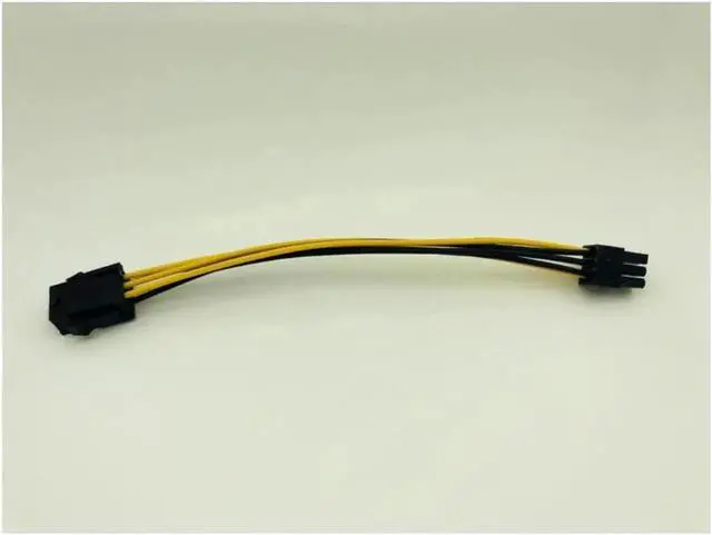 Alt view image 2 of 2 - 6Pin to 6Pin Power Cable Graphics Card Power PCIE Extension Cable 6 Pin Connector Male to Female Power Adapter Supply for Mining